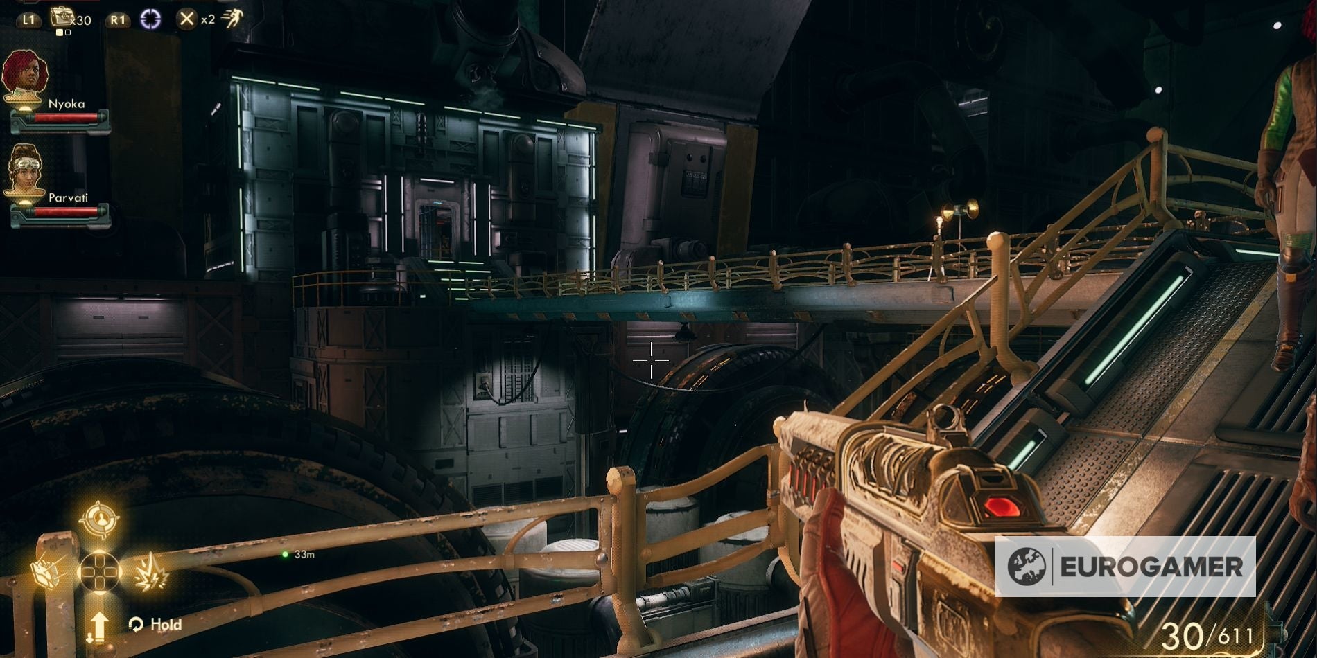 The Outer Worlds Weapons From the Void mission finding the